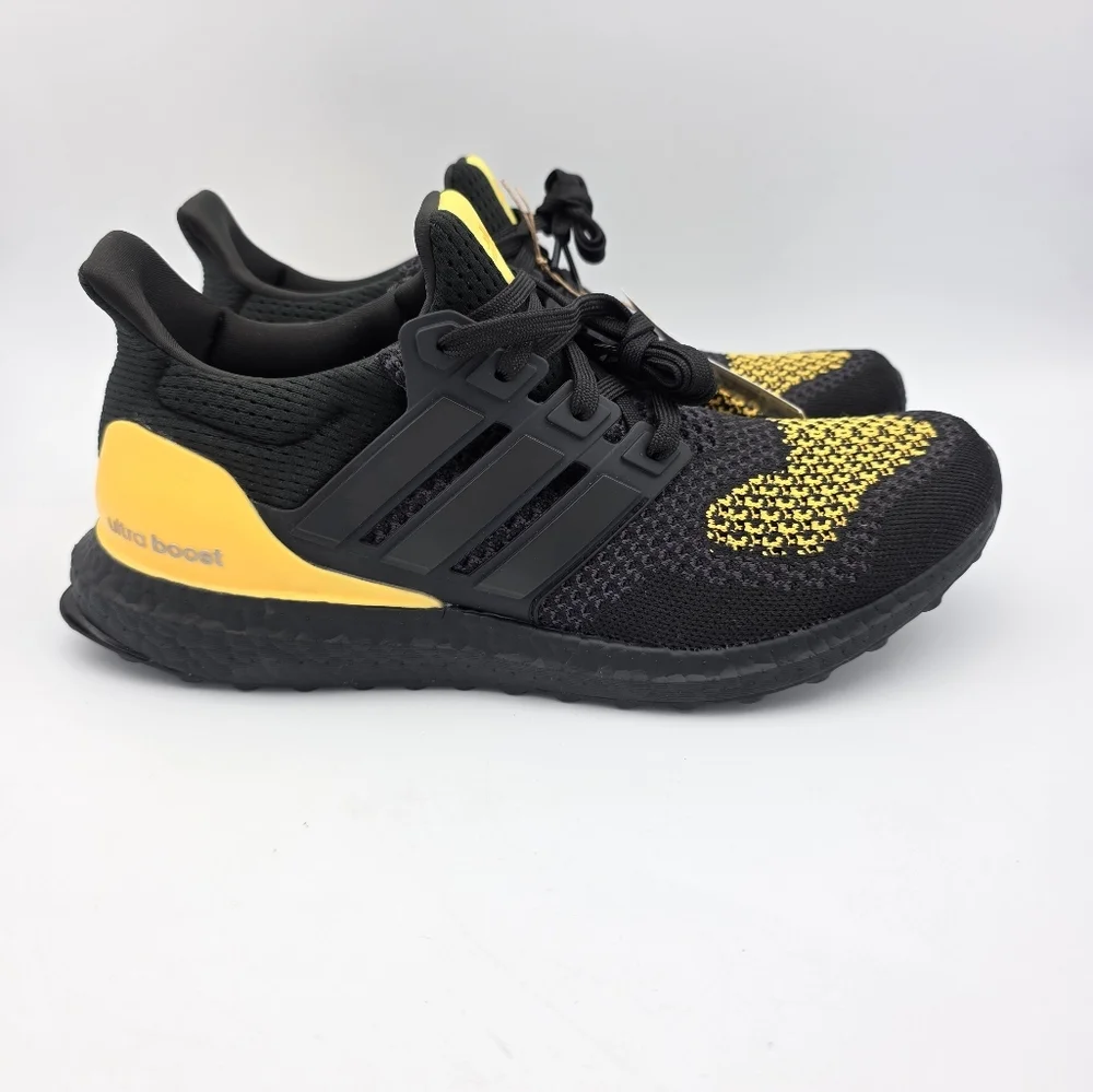 Adidas Ultraboost 1.0 JQ2273 Core Black/Spark Yellow Size 8